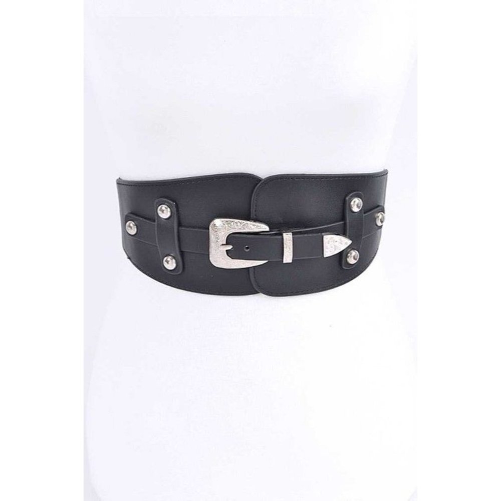 Plus Size Wide Corset Stretch Belt